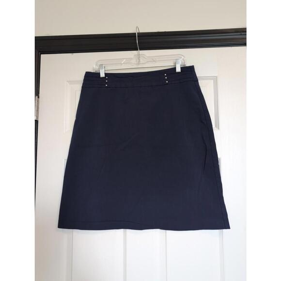 Large navy blue skirt - Picture 1 of 6